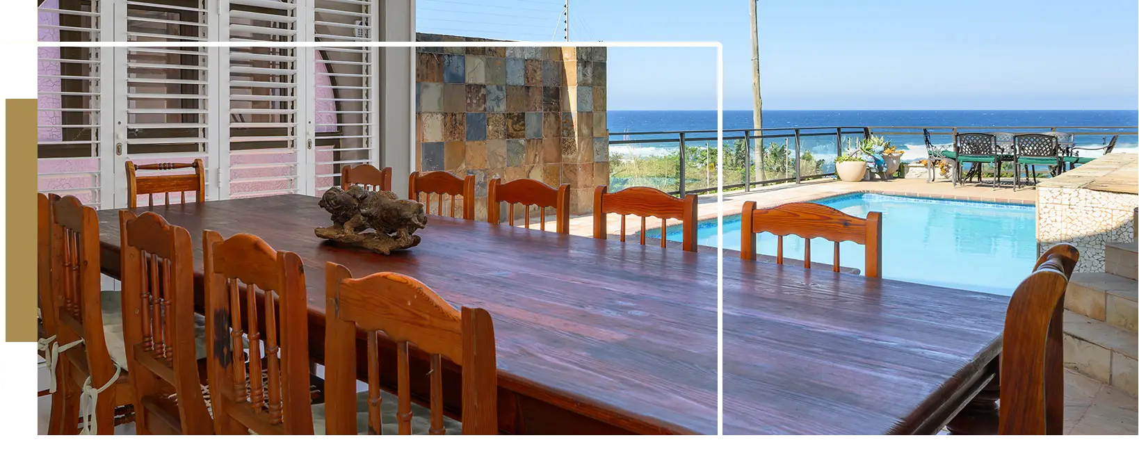 Superior villa beachfront accommodation